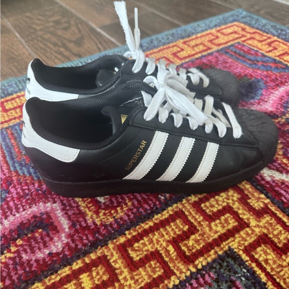 Adidas Black and White All-Star Sneakers - Picture 4 of 6